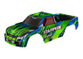 Traxxas 3620A-GRN Clipless Body, Green: Stampede 2WD & VXL