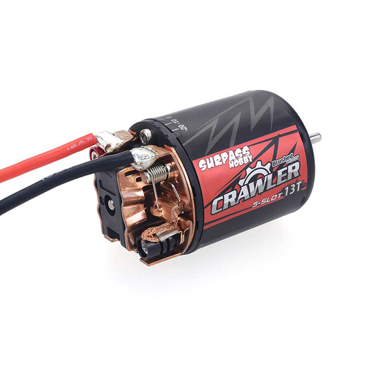 Integy C29030 Crawler 5-Slot Stator 13 Turn 540 Size Brush Motor