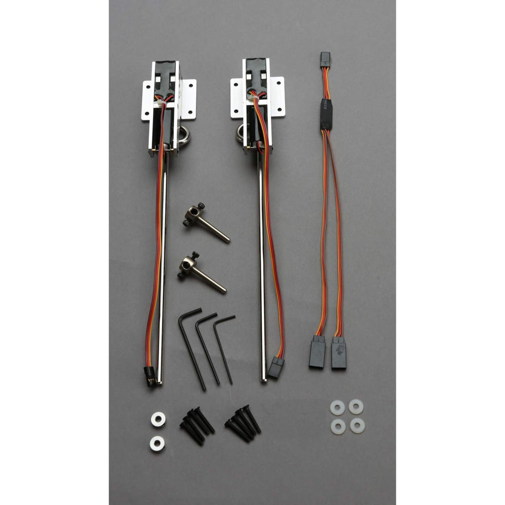 E-Flite EFLG509 Strut Ready Main Electric Retracts 60-120 81-Degree: BF109