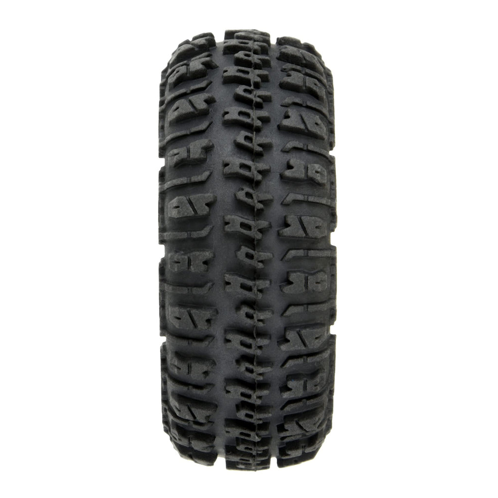 Pro-Line 1020910 1/24 Trencher Fr/Rr 1.0" Tires Mtd 7mm Black Impulse (4): SCX24
