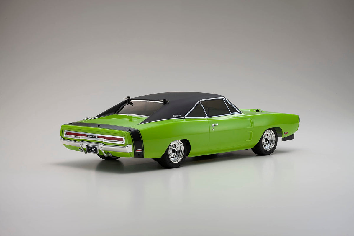Kyosho 34417T2 1/10 EP 4WD Fazer Mk2 RTR 1970 Dodge Charger, Sublime Green