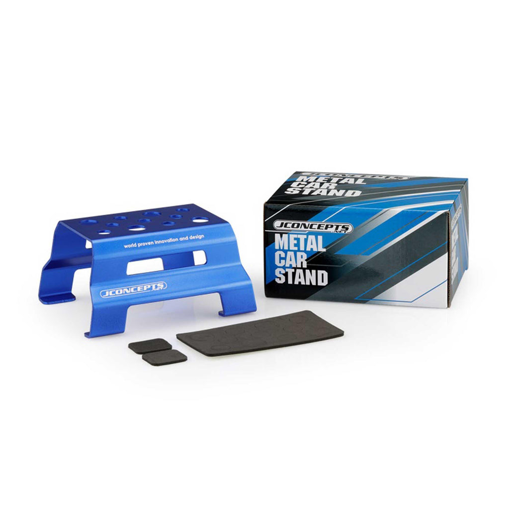 J-Concepts 29031 JConcepts Metal Car Stand - Blue