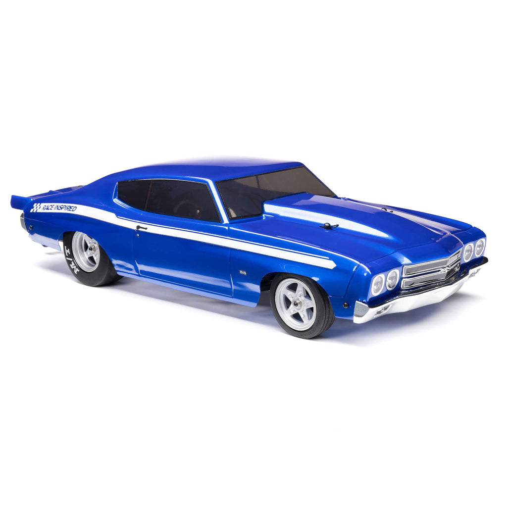 Losi LOS01023T1 1970 Chevelle 2WD Mini No Prep Drag Car Blue