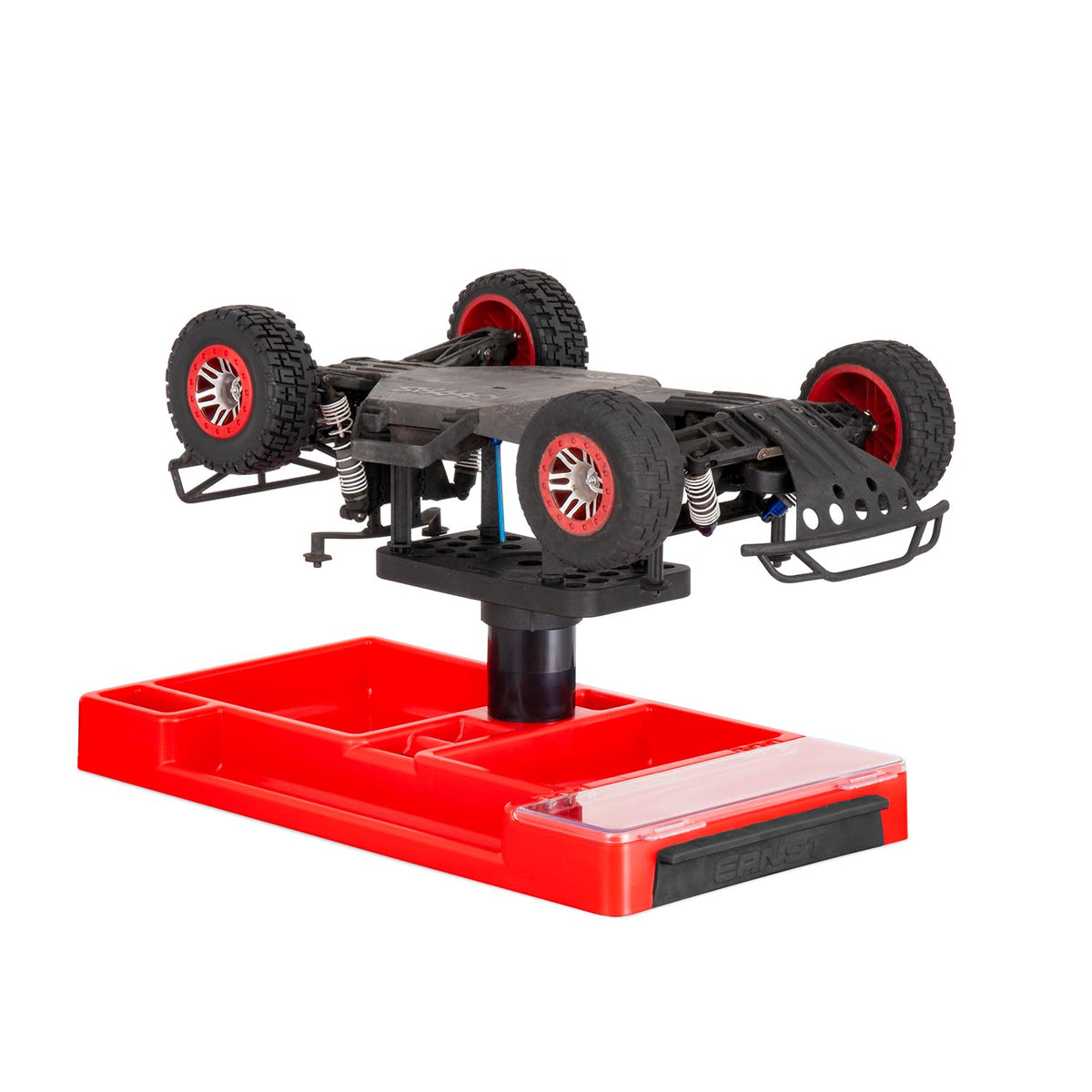 Ernst Manufacturing 180 Ultimate Hobby Stand Black & Red RC Model Work Stand
