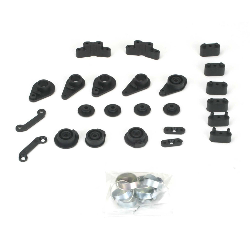Losi LOSB4250 Servo Saver & Mount Set: LST, LST2, AFT, MGB