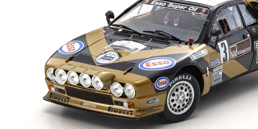 Kyosho KS08306H 1/18 Scale Lancia Rally 037 1985 Targa Florio #3
