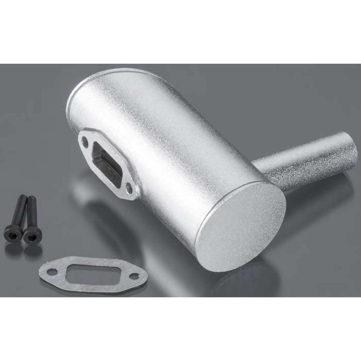 DLE Engines DLEG4032 Muffler Right 2-Hole DLE-40