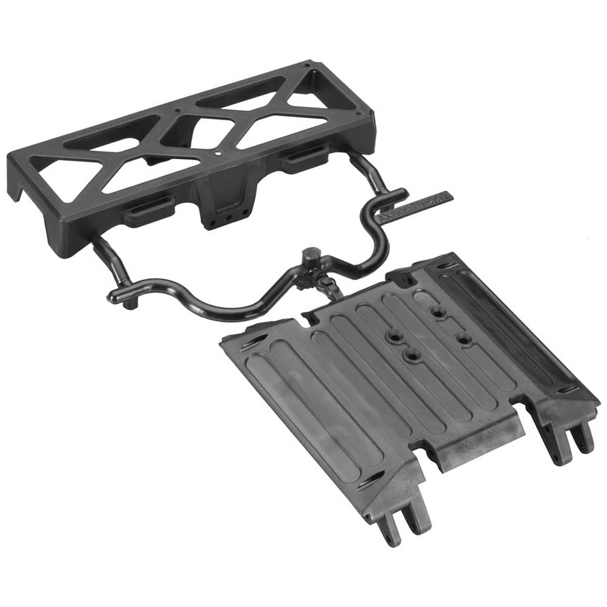 Axial AX80079 Tube Frame Skid-Plate/Battery Tray: Wraith