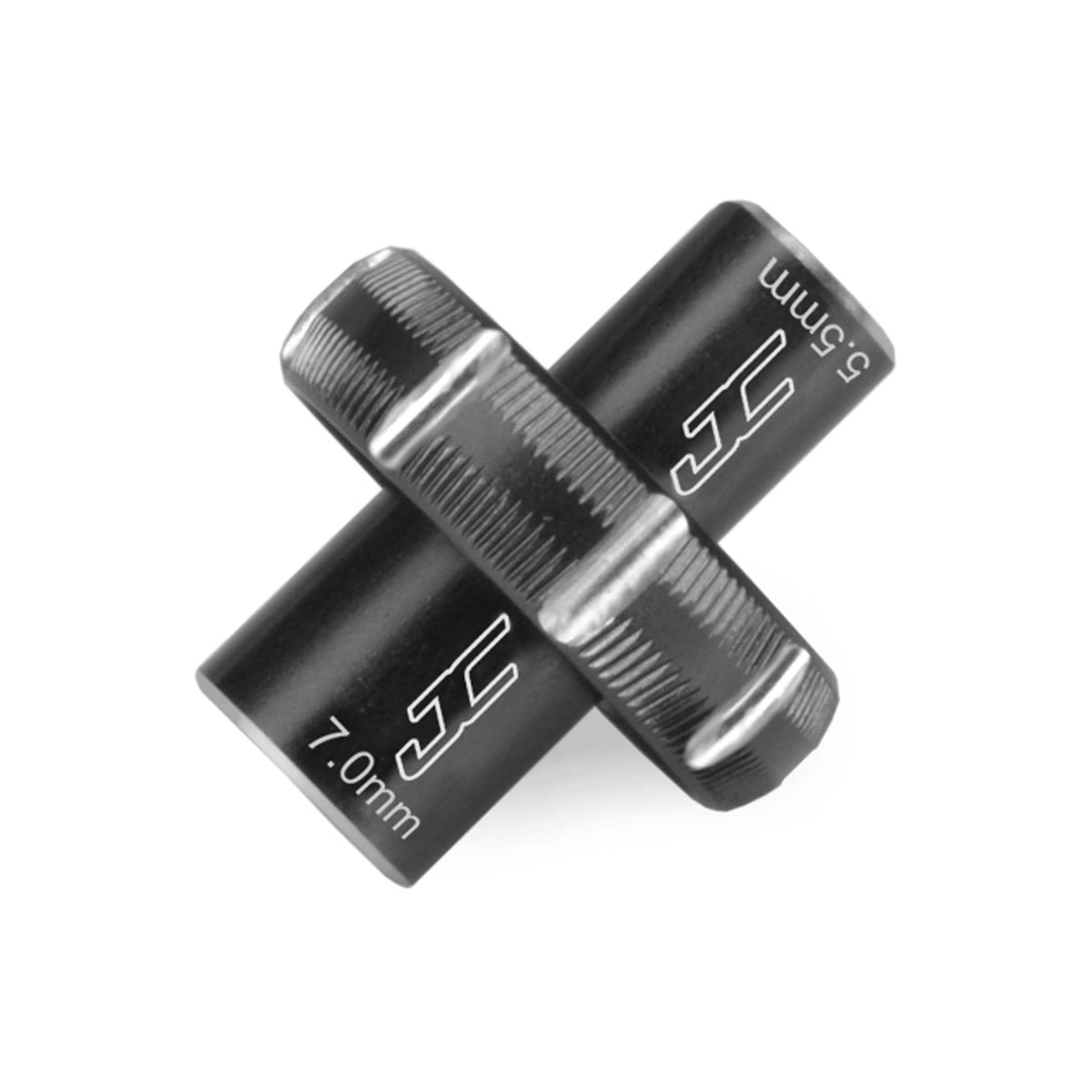 J Concepts 25562 5.5 & 7.0mm Combo Thumb Wrench Black