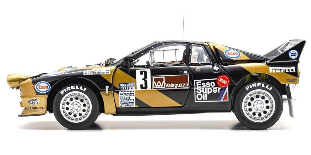 Kyosho KS08306H 1/18 Scale Lancia Rally 037 1985 Targa Florio #3