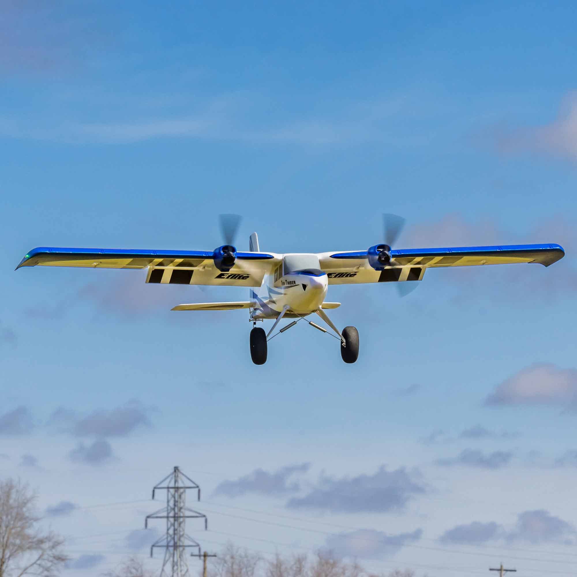 E-Flite EFL23850 Twin Timber 1.6m BNF-B
