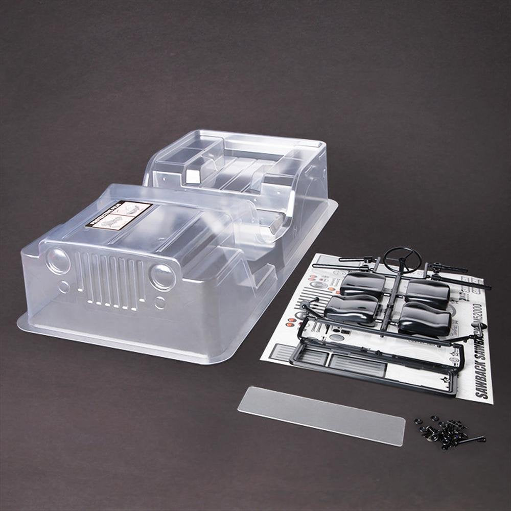 Gmade 40020 Gmade Sawback Clear Body Set