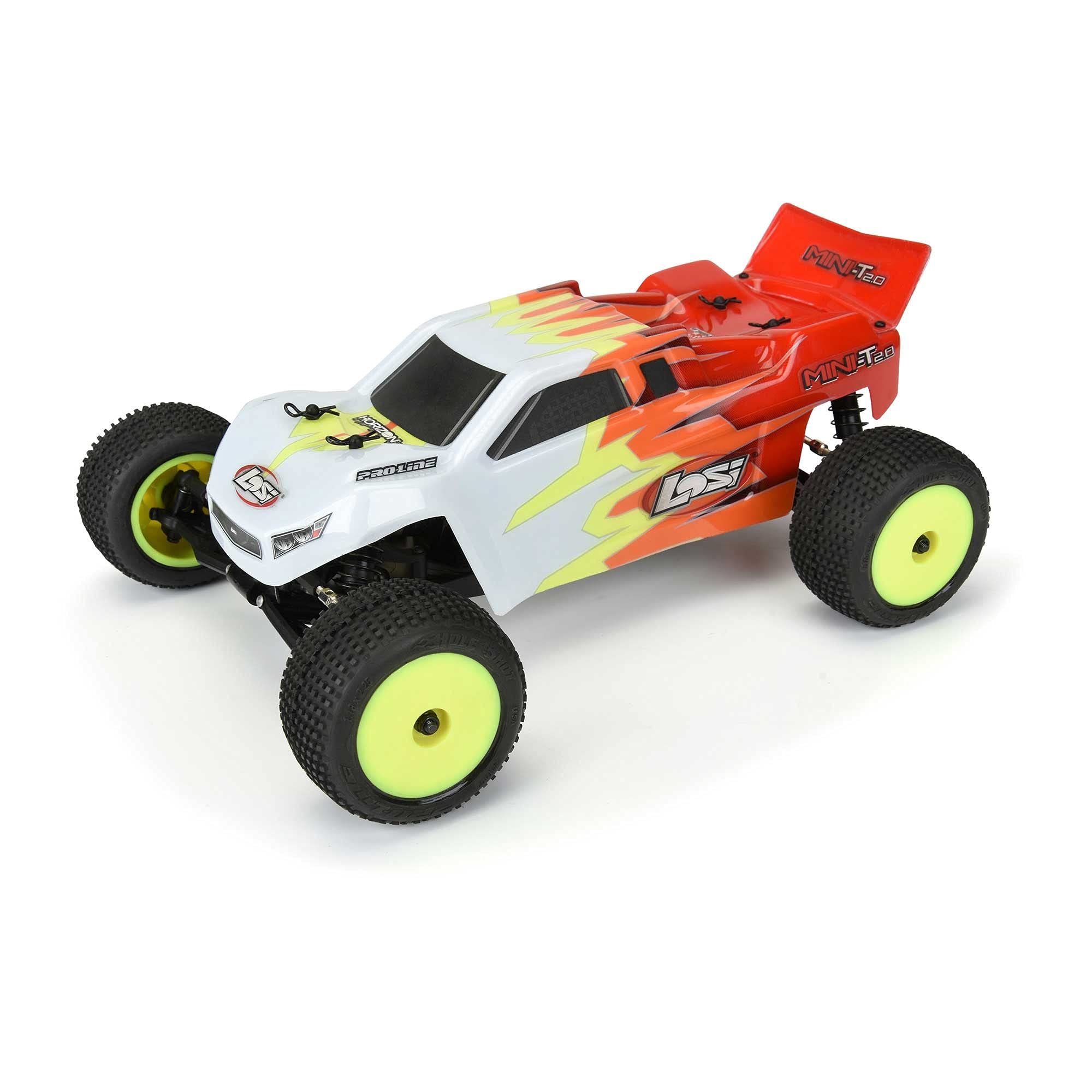 Pro-Line 1017712 Hole Shot Tires MTD Yellow Mini-T 2.0 F/R