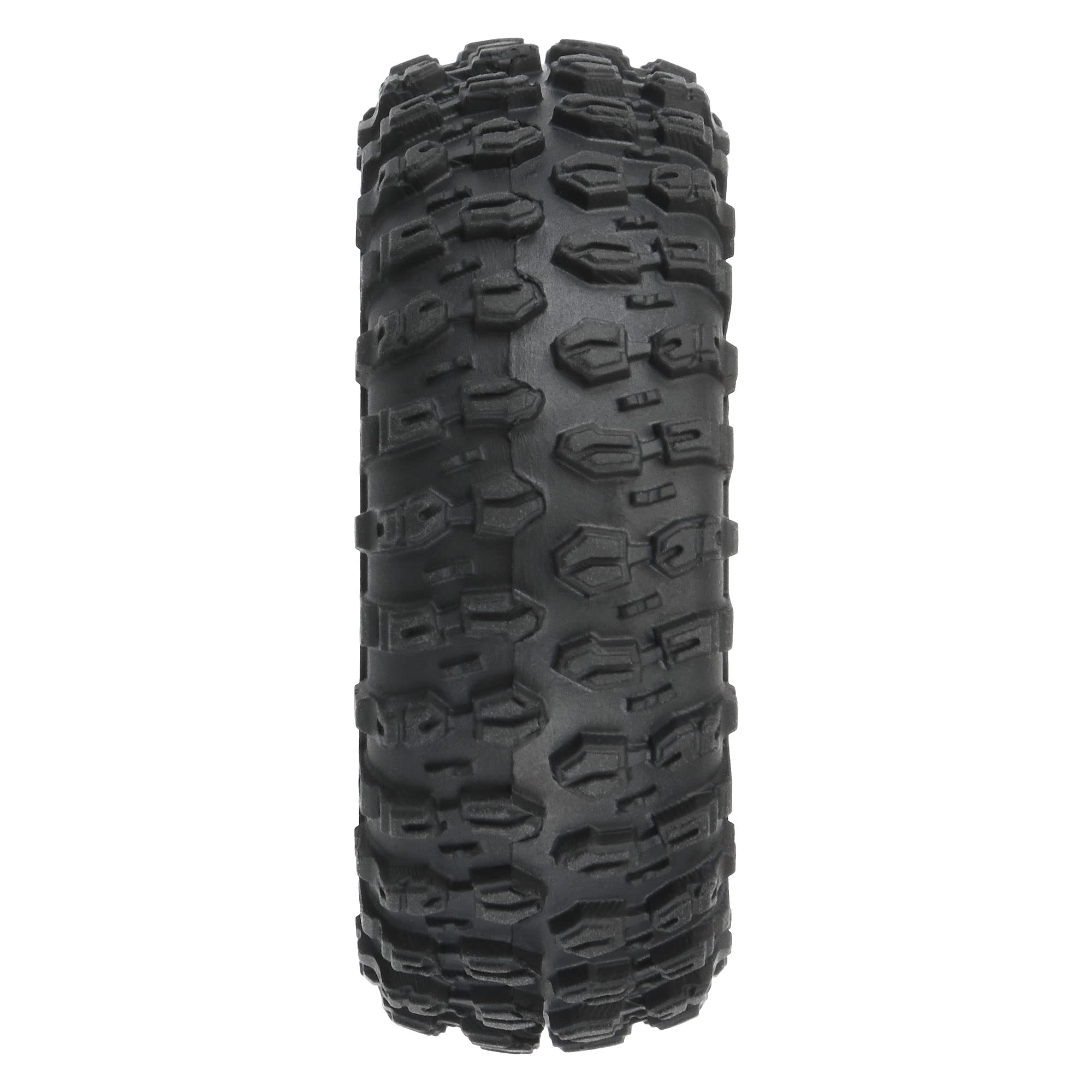 Pro-Line 1019410 1/24 Hyrax F/R 1.0" Tires Mounted 7mm Black Impulse (4)