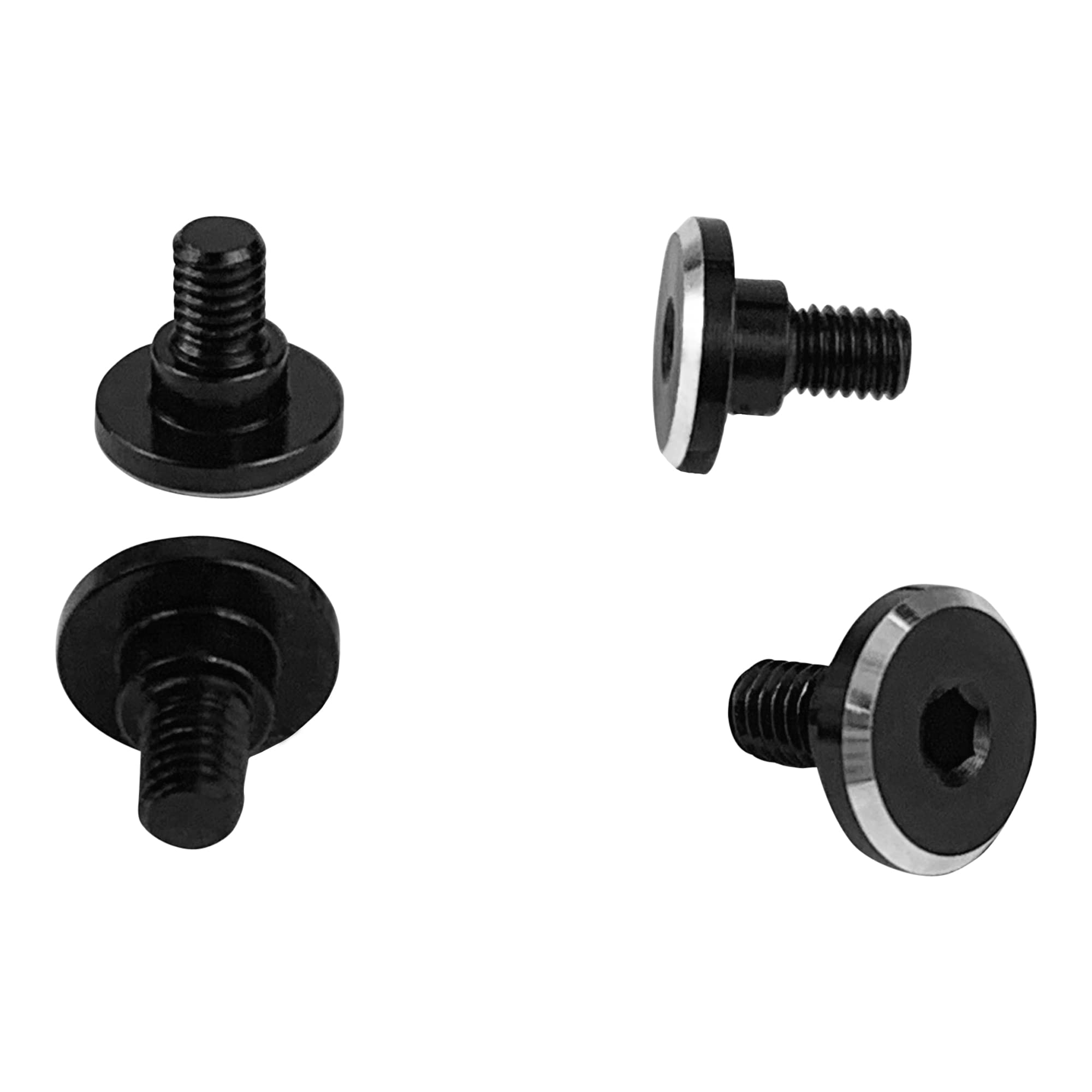 1UP Racing 80201 Servo Mounting Screws - 4.2mm Neck M3 x 4mm Thread (4)