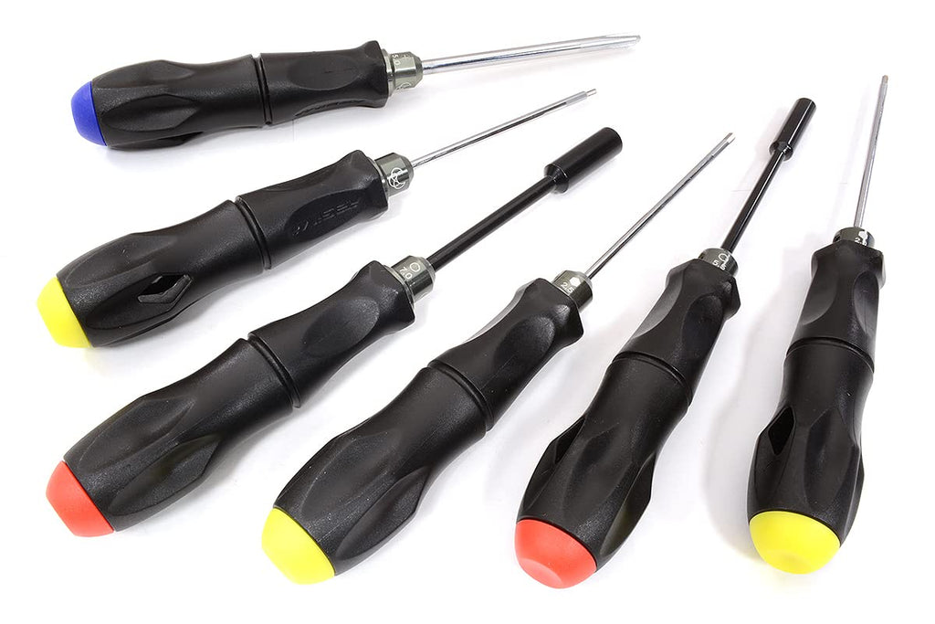 Integy C32704 6pcs Tool Set Allen 1.5 2.0 2.5 Nut 5.5 7.0 & Phillips Driver