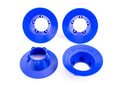 Traxxas 9569X Wheel Covers, Blue (4): Fits #9572 Wheels
