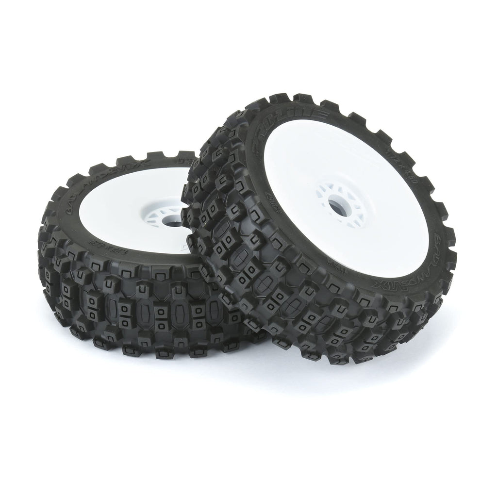 Pro-Line 906731 Badlands MX M2 1:8 Buggy MTD White Wheels F/R