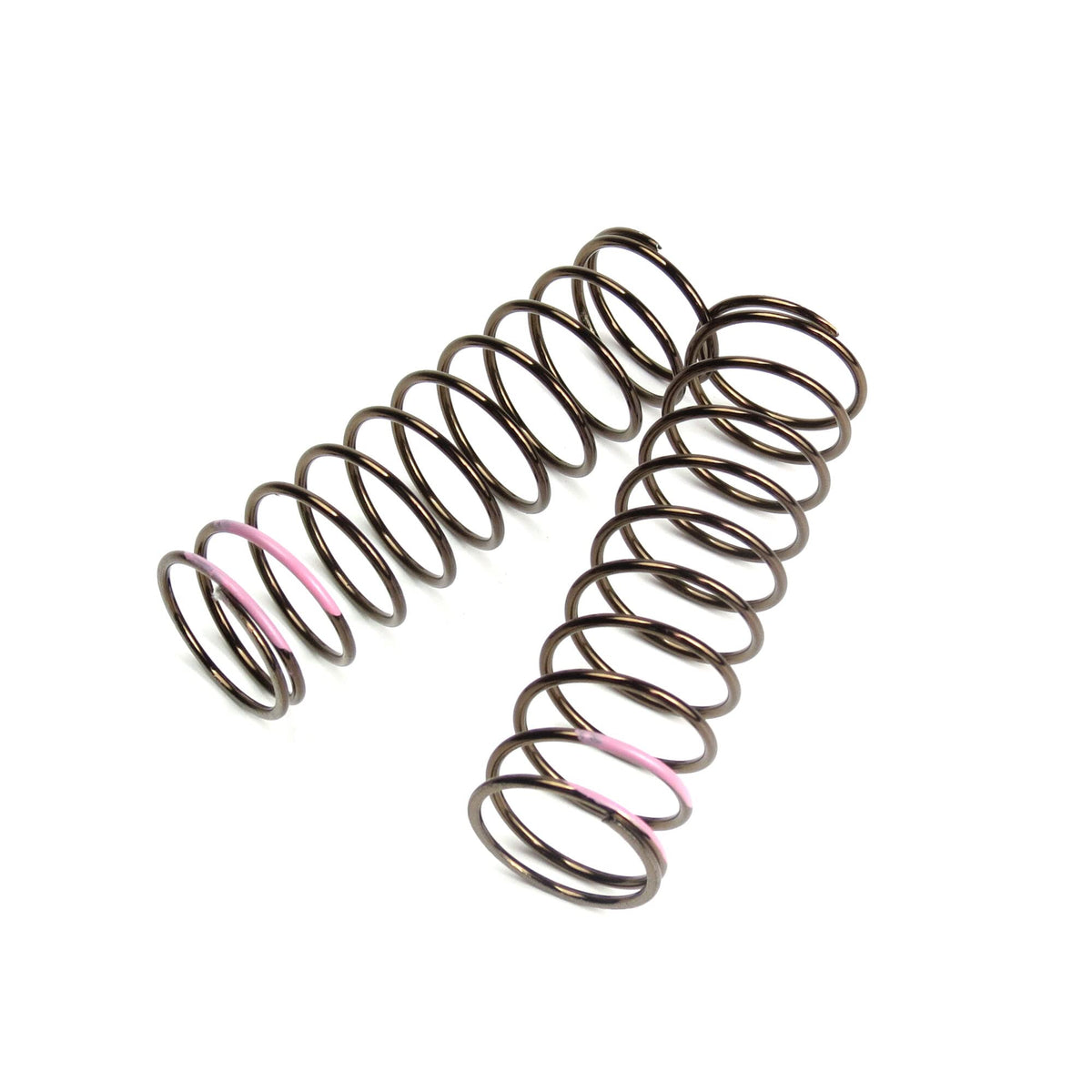 Tekno RC 8764 LF Shock Spring Set (Front, 1.6x11.0, 75mm, pink)