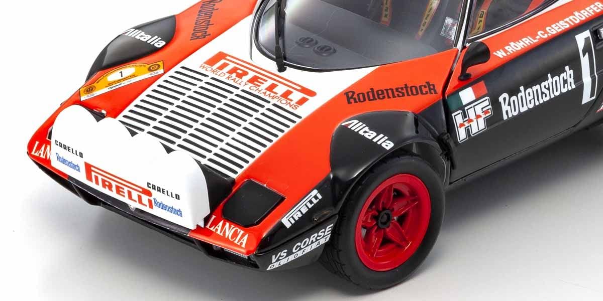 Kyosho KS08130D 1/18 Scale Lancia Stratos HF 1978 Hunsruck #1
