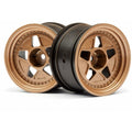 HPI Racing 116536 Tarmac R40 Wheel Bronze 52X31X+15mm Offset (2pcs)