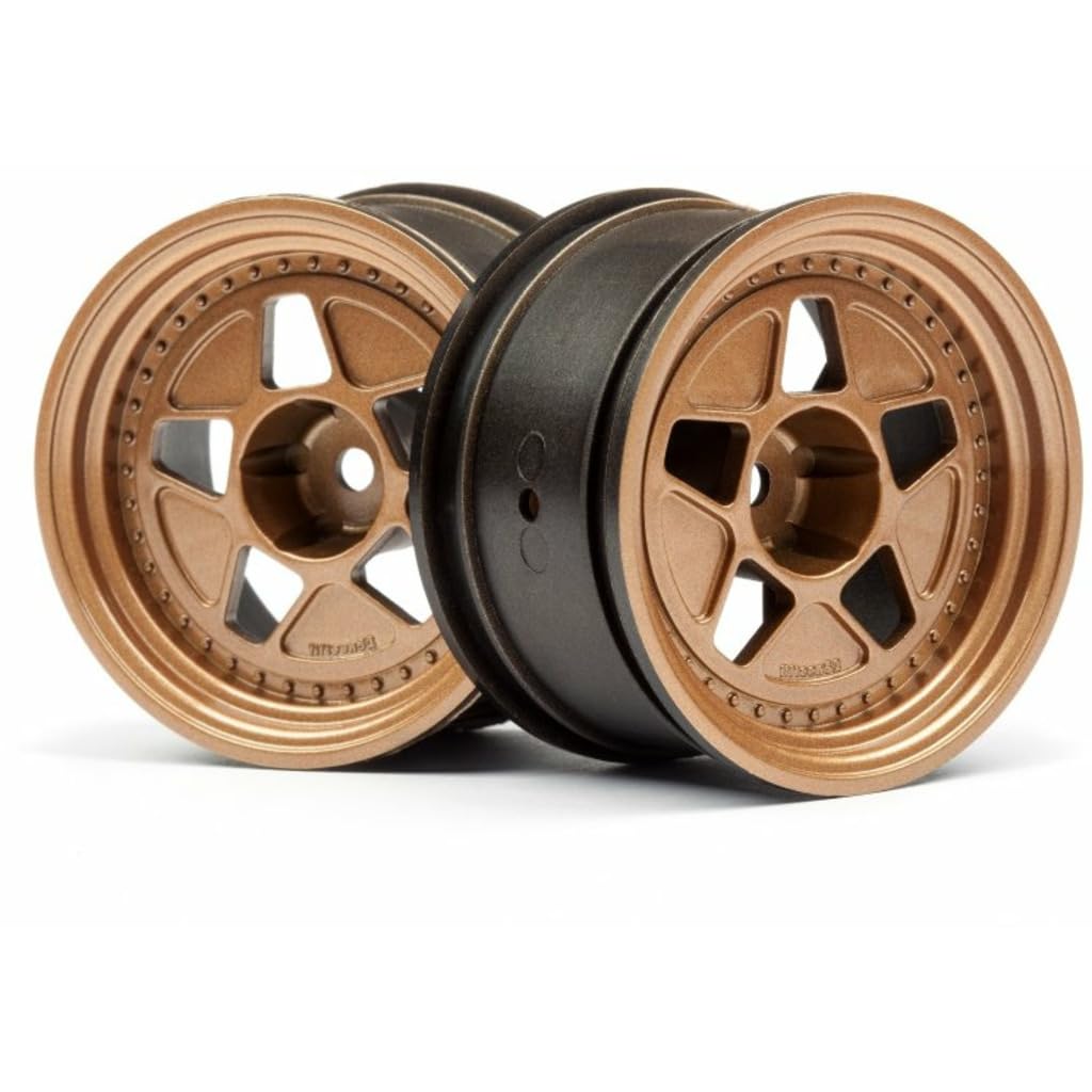 HPI Racing 116536 Tarmac R40 Wheel Bronze 52X31X+15mm Offset (2pcs)