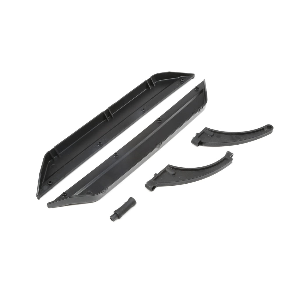 Losi LOS251051 Chassis Side Guards and Braces: DBXL-E
