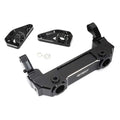 Integy C32424BLACK Billet Machined Front Bumper/Body Mounts: SCX6