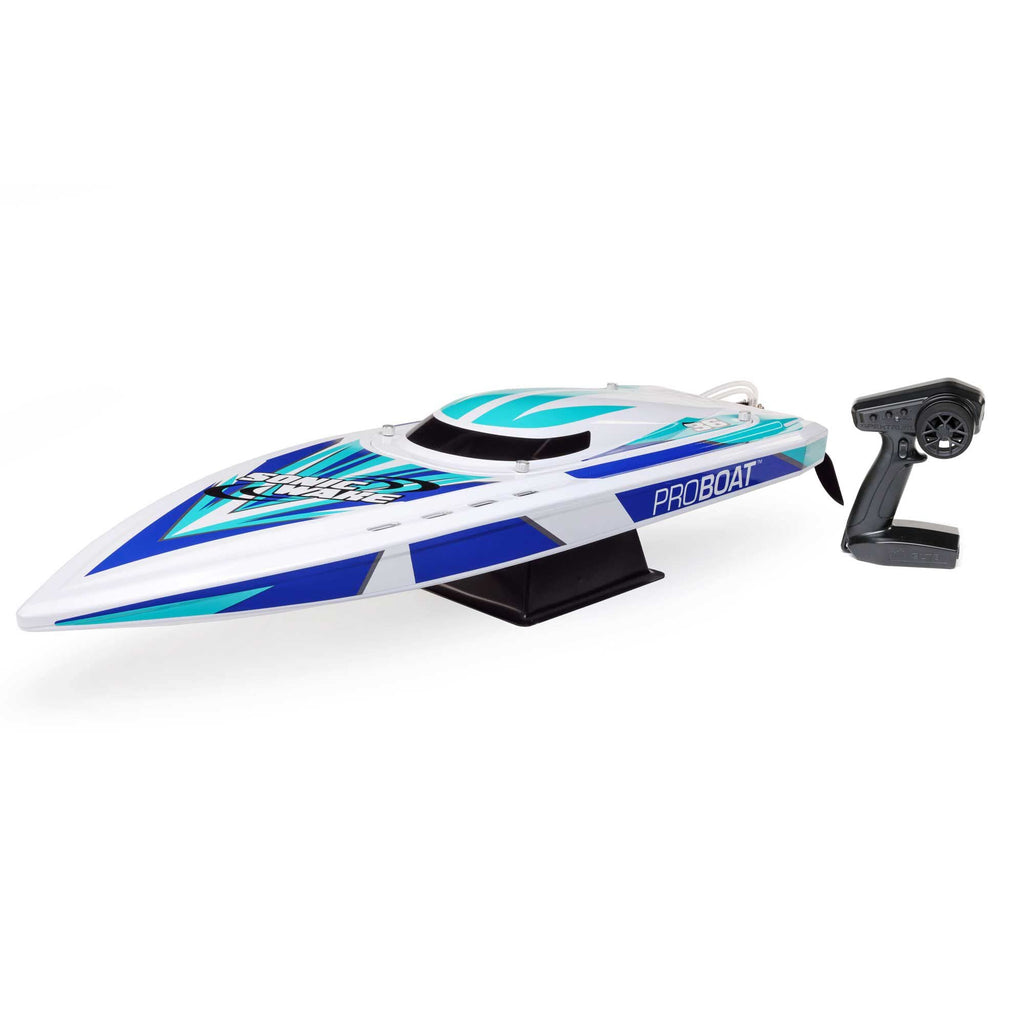 ProBoat PRB08032V2T2 Sonicwake V2 36" Brushless Deep-V Self-Righting RTR, White