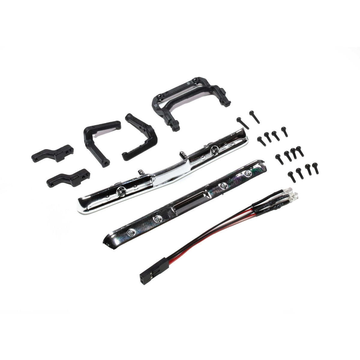 Axial AXI200002 Bumper Set w/LED: SCX24 1967 C10