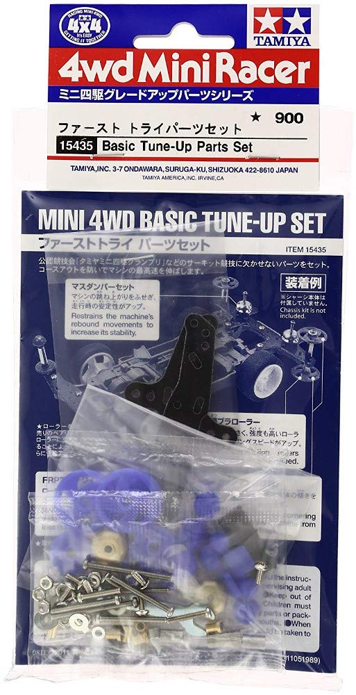Tamiya 15435 JR Mini 4WD Basic Tune Up Set