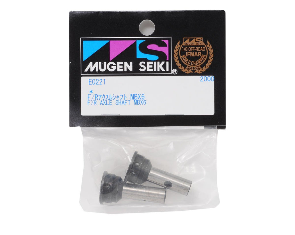 Mugen Seiki Racing E0221 Front / Rear Axle Shaft : X6, X6T