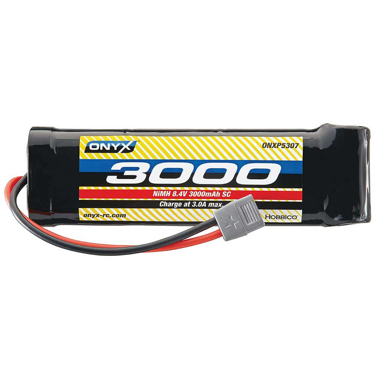 Onyx ONXP5312 NiMH 8.4V 3000mAh Sub-C Stick Battery: Star Plug