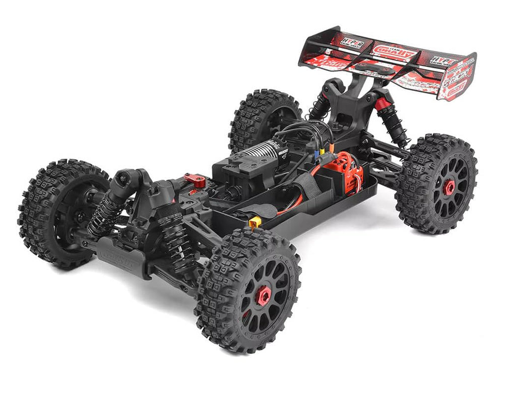 Corally 00287-R Syncro-4 1/8 4S Brushless Off Road Buggy, RTR, Red