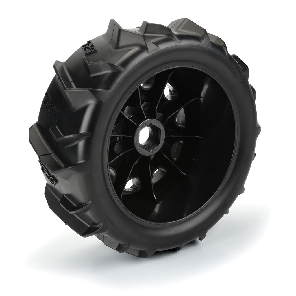 Pro-Line 1020210 1/6 Dumont Sand/Snow Tires F/R MTD 24mm Blk Raid(2)