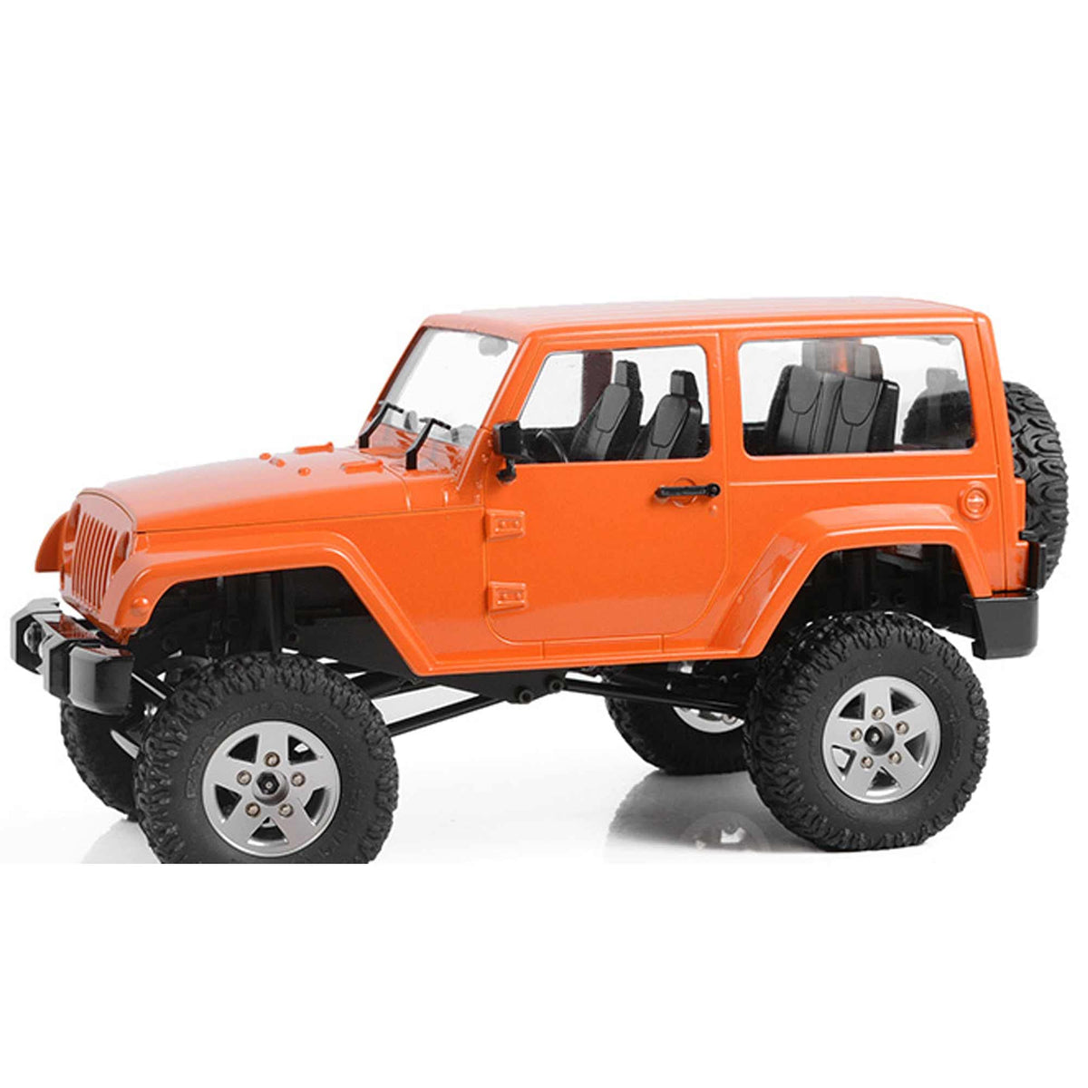 RC4WD ZRTR0048 1/18 Gelande II RTR w/ Black Rock Body Set,Orange