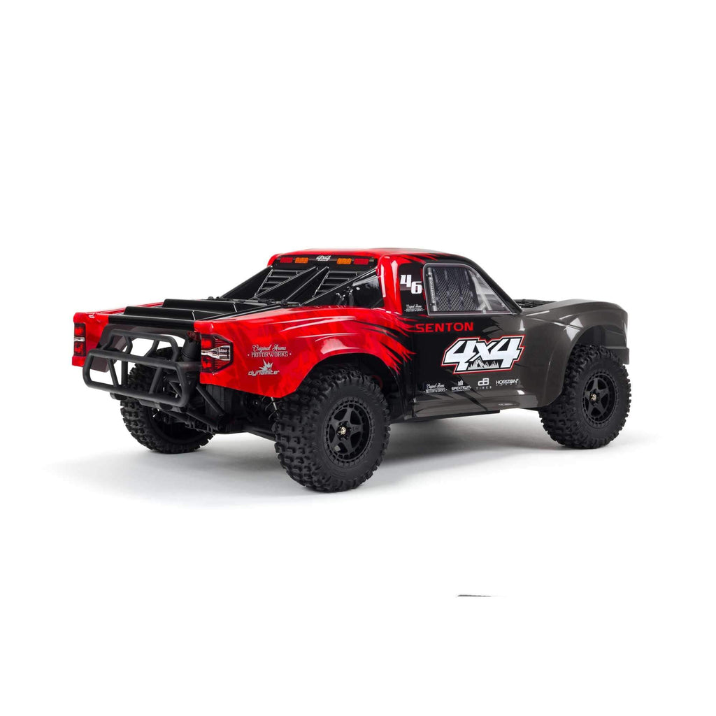 Arrma ARA4203XV3T1 1/10 SENTON 4x4 MEGA 550 BRUSHED SHORT COURSE TRUCK RTR, RED