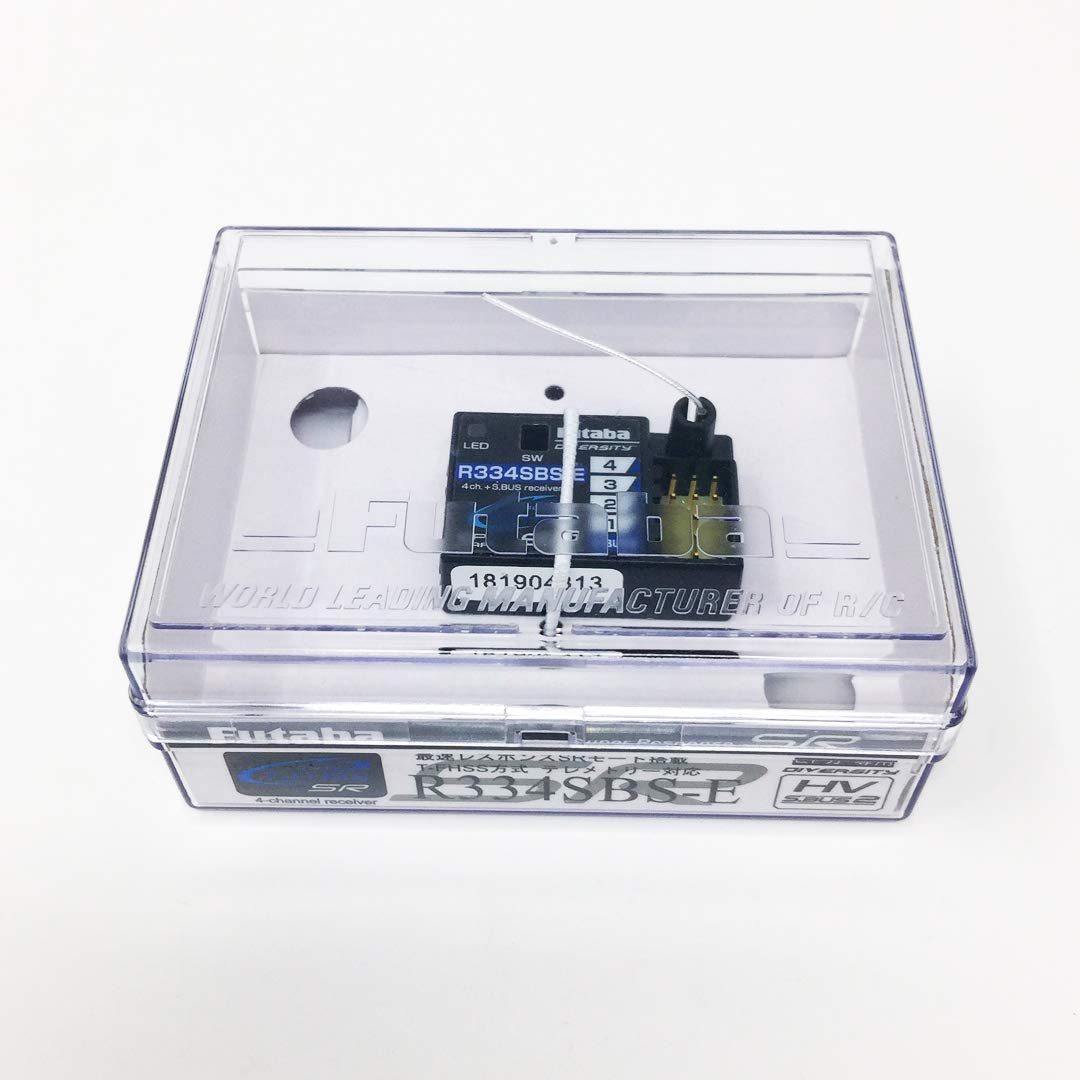 Futaba 01102152-3 R334SBS-E Super Response T-FHSS 4-Channel Receiver