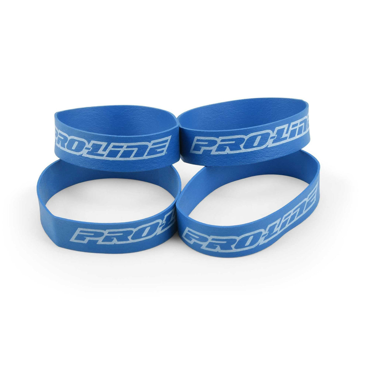 Pro-Line 629800 Tire Rubber Bands, Blue (4)