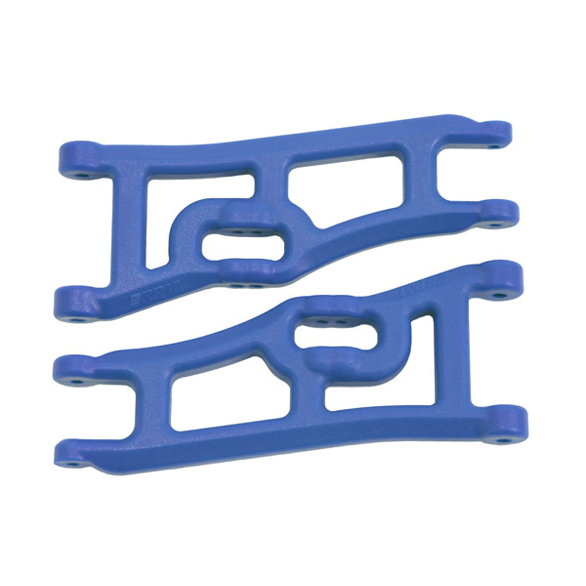 RPM 70665 Wide Front A-Arms, Blue: Traxxas Rustler. Stampede 2wd
