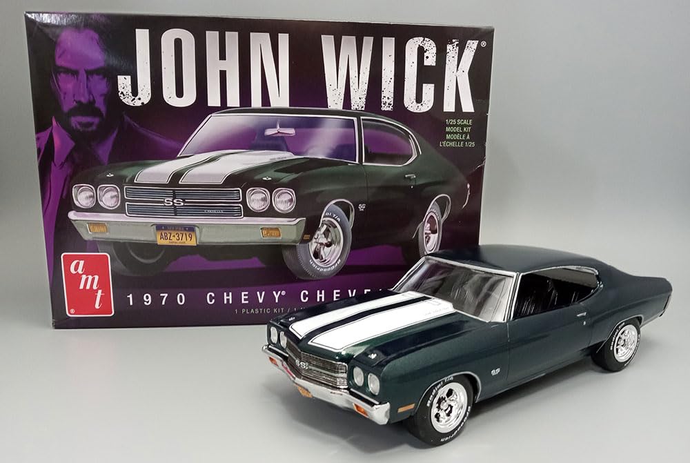 AMT 1453M 1970 Chevy Chevelle John Wick 1/25