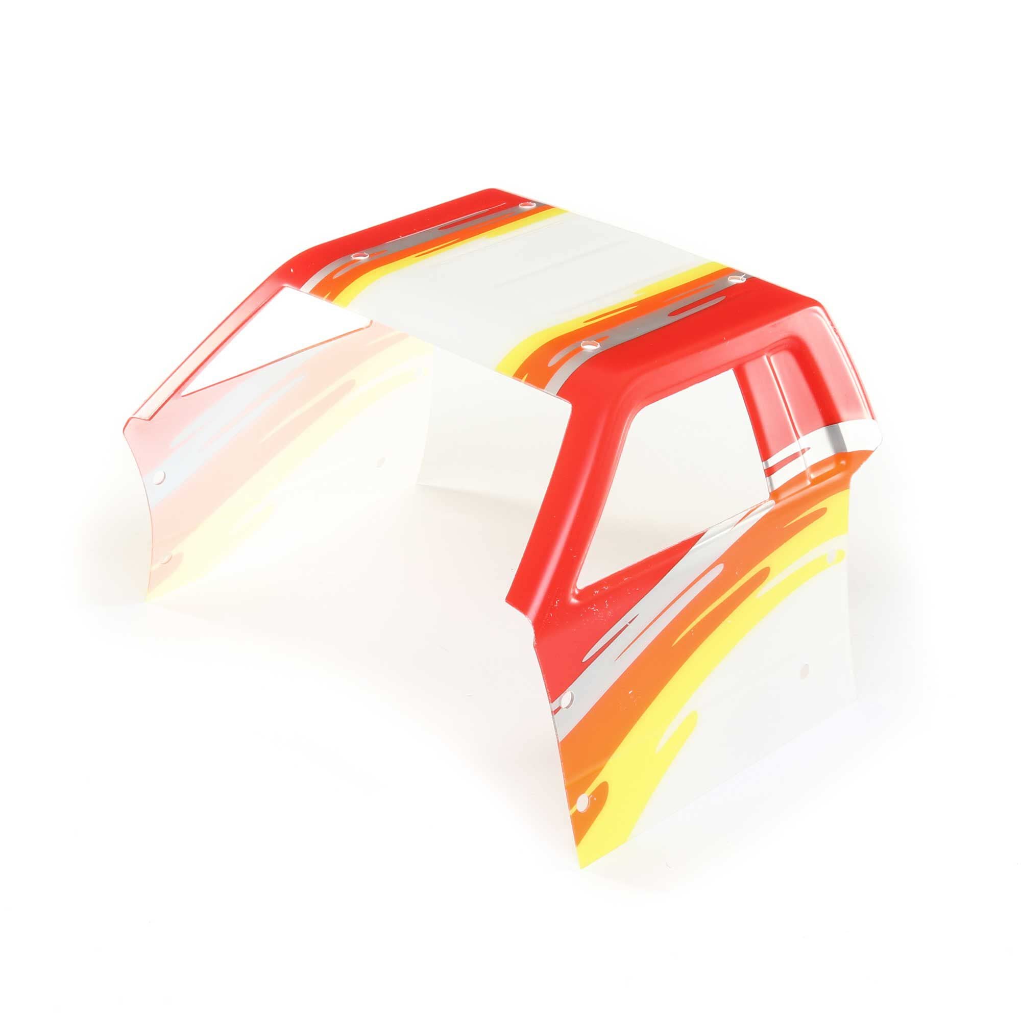 Losi LOS250030 Cab Section, Red: 1/6 Super Baja Rey