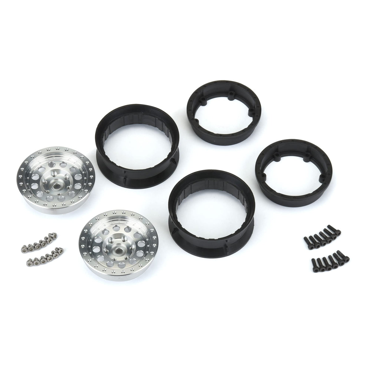 Pro-Line 278100 Rock Shooter 1.9 Alum BeadLoc Wheels Crawlers F/R