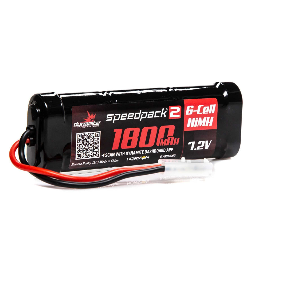 Dynamite DYNB2050 Speedpack-2 7.2V 1800MAH 6 Cell NiMH, Flat Pack Battery:Tamiya