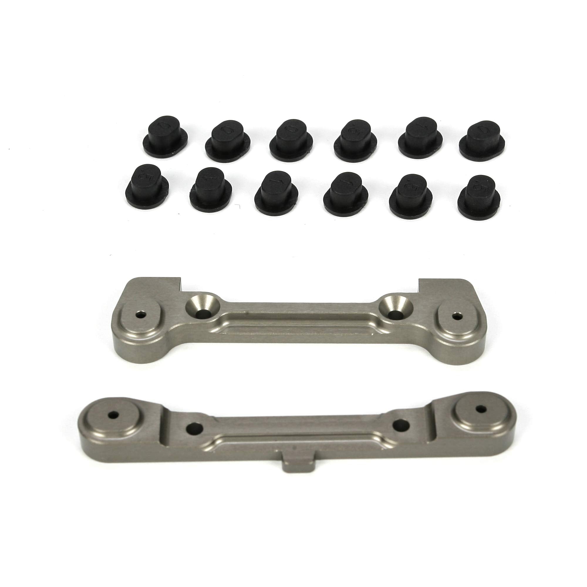 Losi LOSB4113 Adjustable Rear Hinge Pin Holder Set: TEN