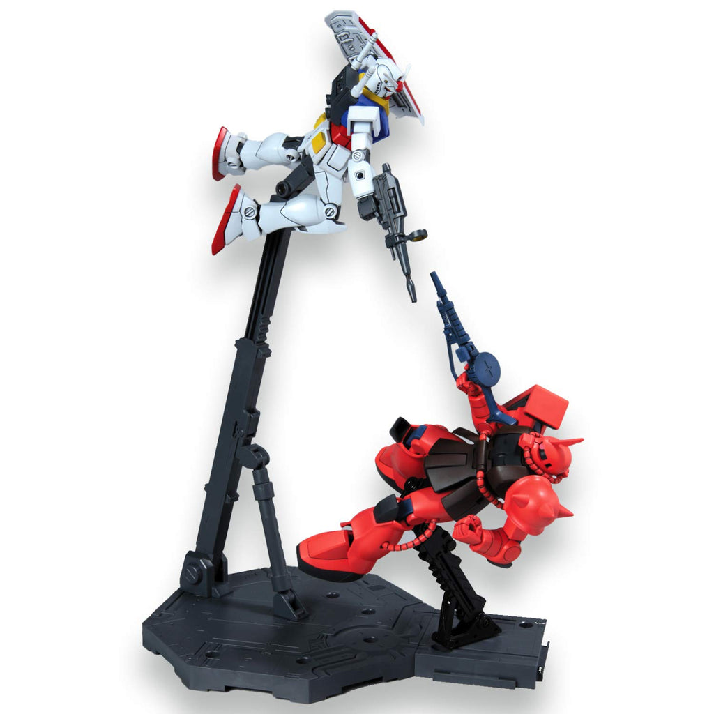 Bandai 2012563 Black Action Base 2 Display Stand for 1/144 Scale Models