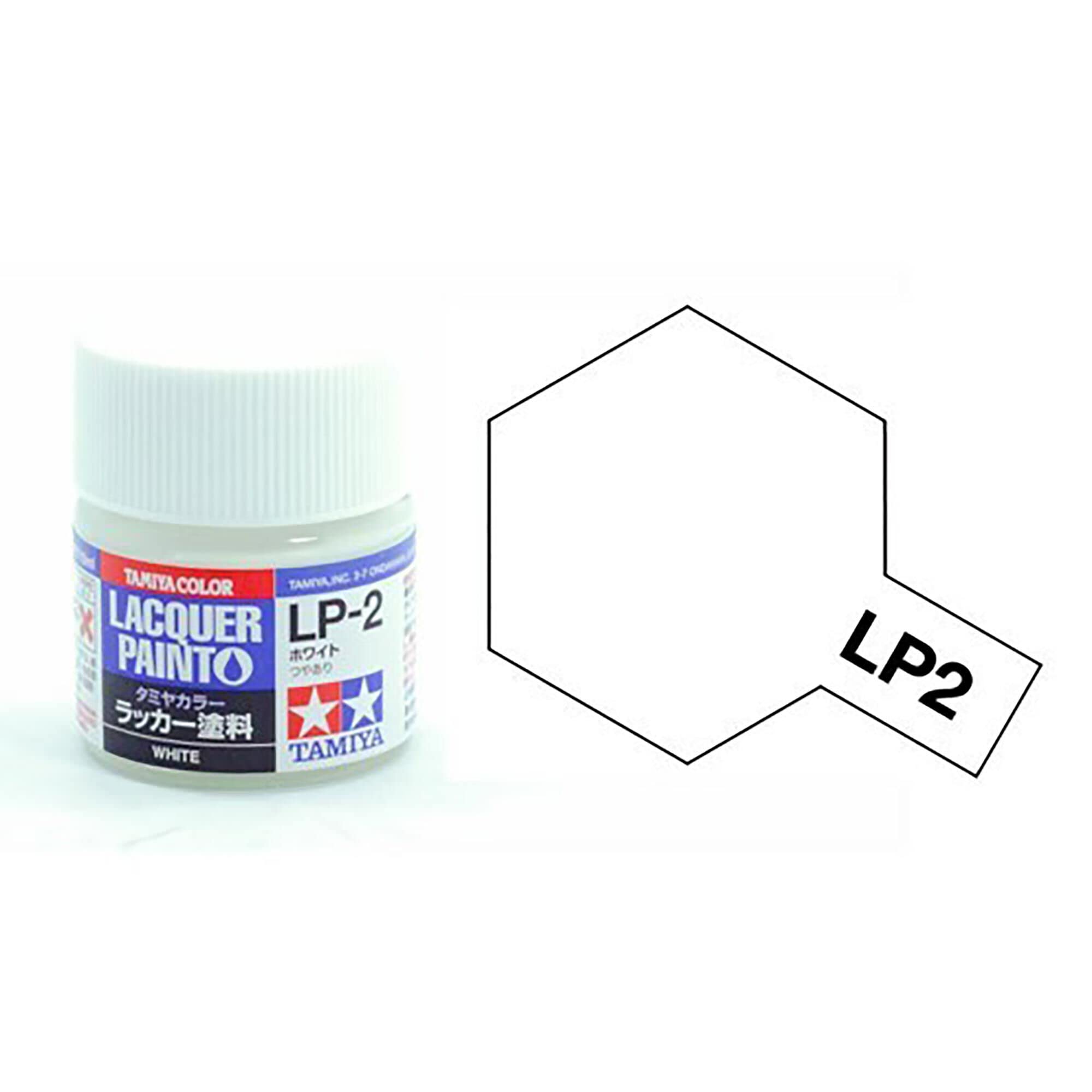 Tamiya 82102 Lacquer Paint LP-2 White 10 ML