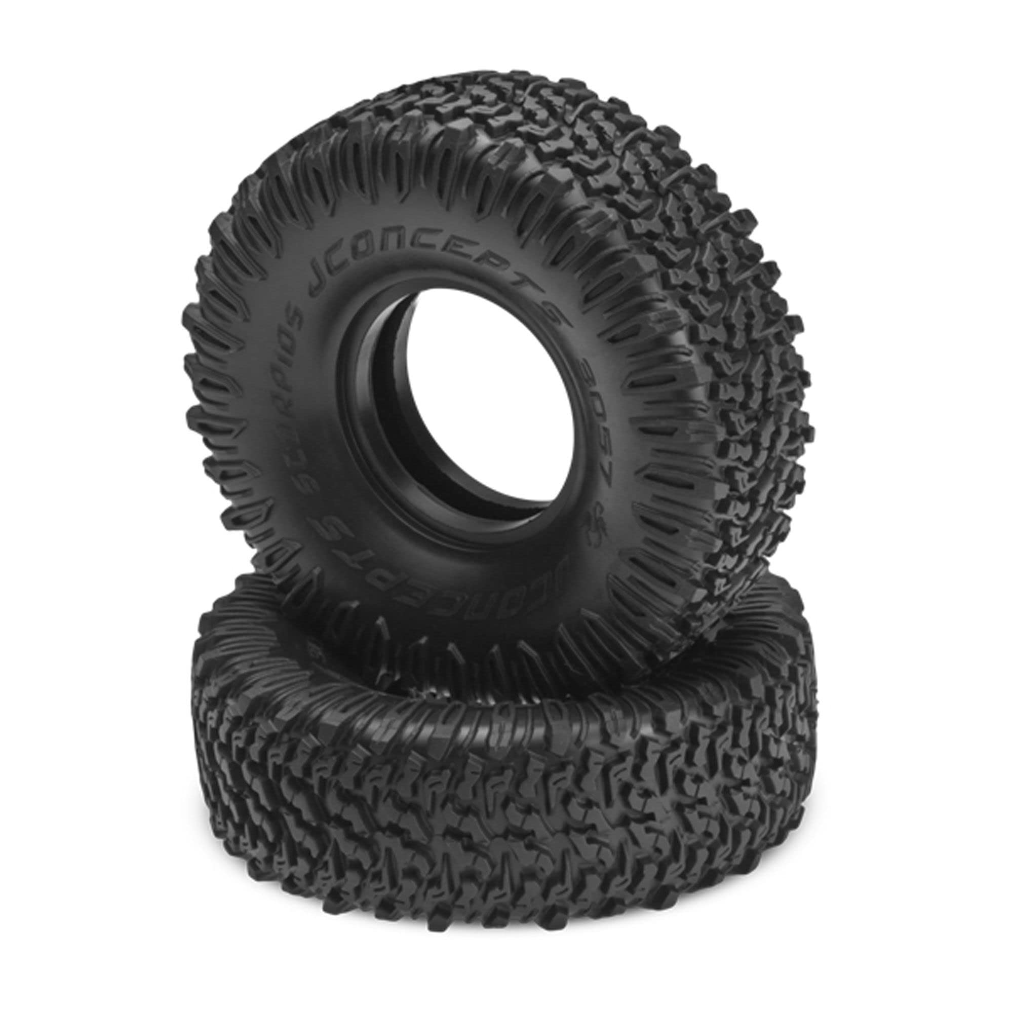J Concepts 305702 Scorpios 1.9 All-Terrain Scaling Tire, Green (2)