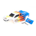 Losi LOS210014 Body, Blue/White: Mini-T 2.0