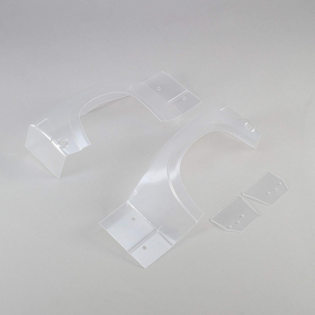 Losi LOS350004 L/R Rear Fender Set, Clear: 1/6 Super Baja Rey